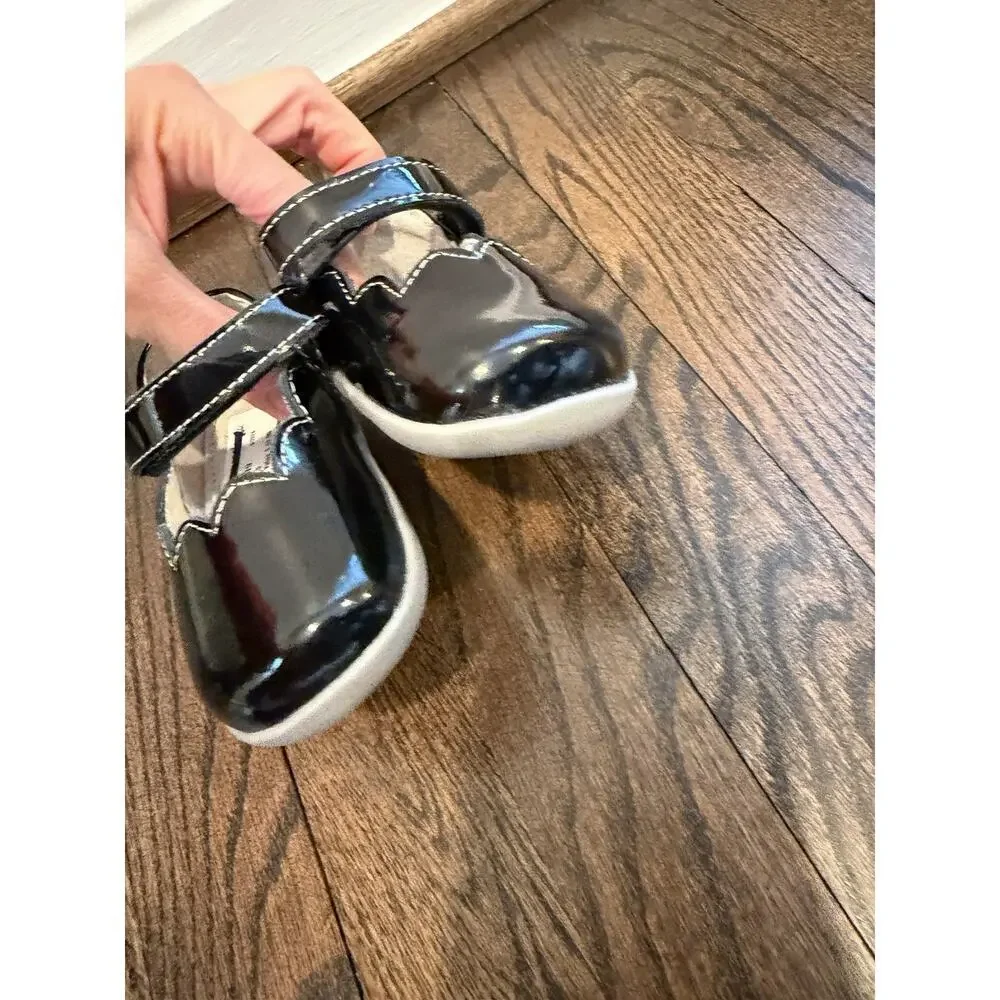 SEE KAI RUN Susie Mary Jane Shoes Black Patent Leather Sz 5.5 C NEW
